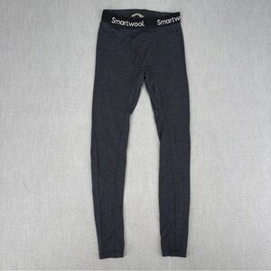 Smartwool Men’s Small Merino 250 Base Layer Bottoms Leggings Charcoal Gray Wool